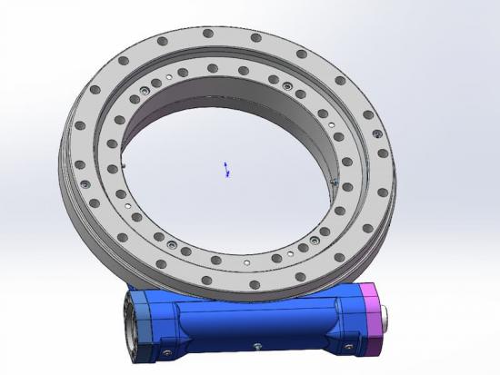 Open rotary speed reducer
