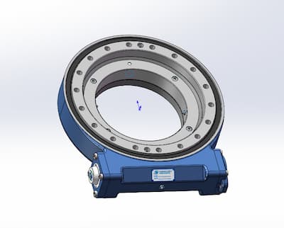 Closed rotary reducer