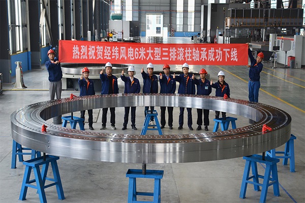 Heading towards the direction of the wind | Large wind-power bearings with a latitude and longitude of 6 meters are about to depart for shipment